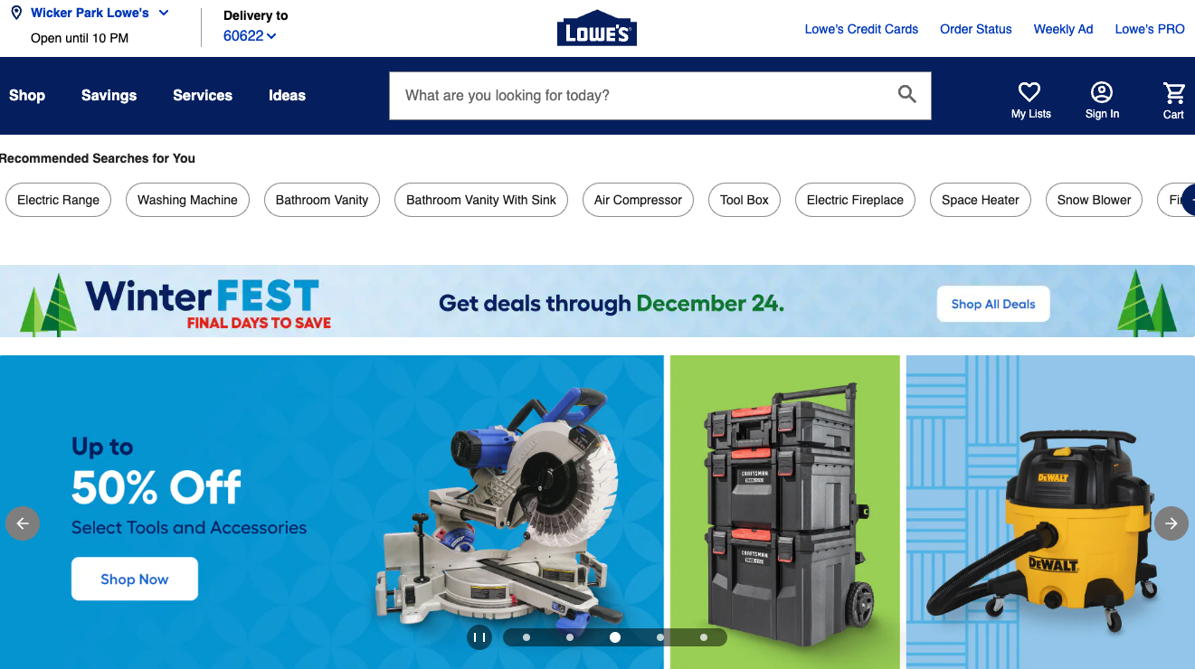 Lowe's Coupon – Save $700 in December 2022