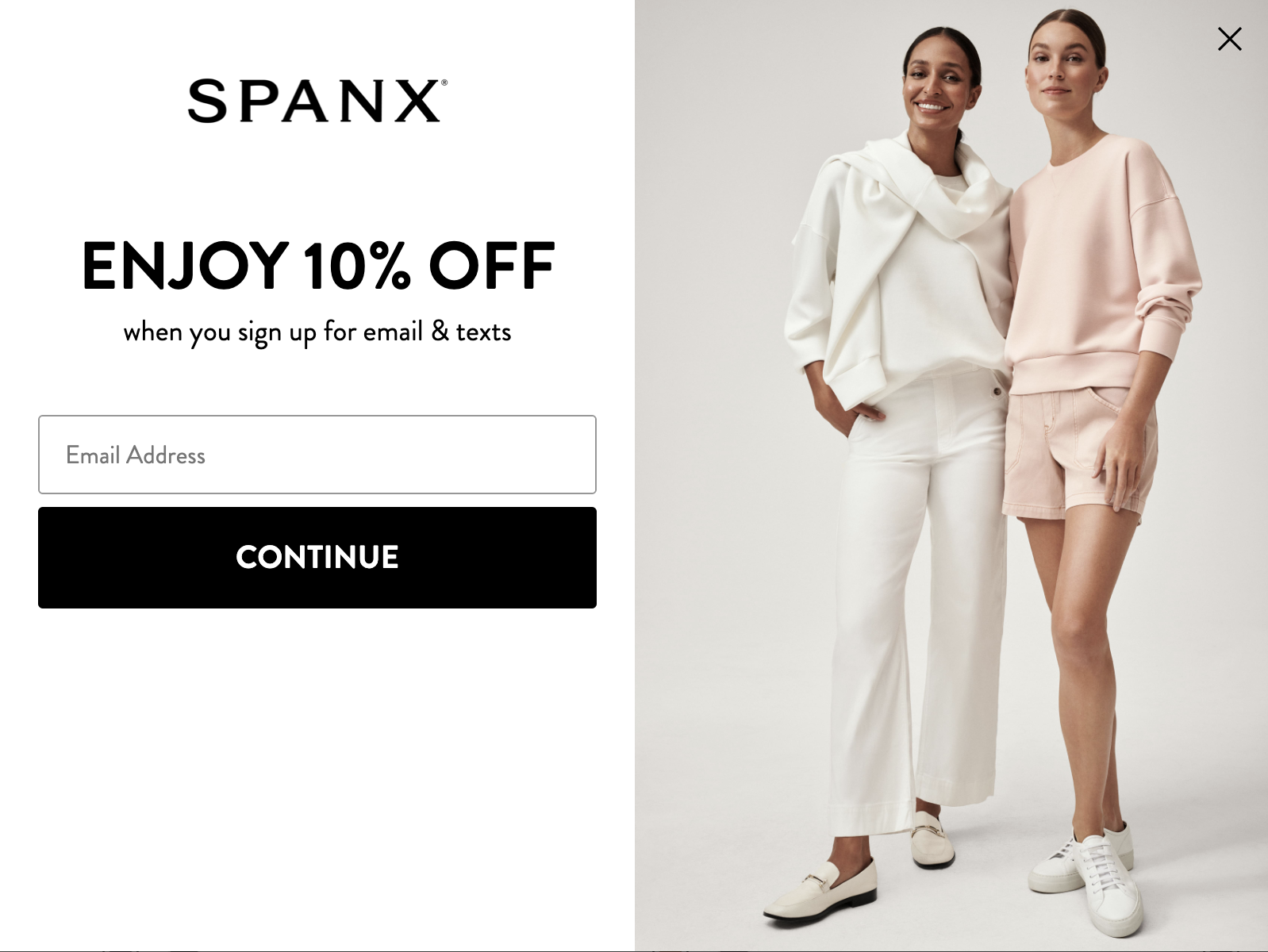 Spanx exclusive discounts