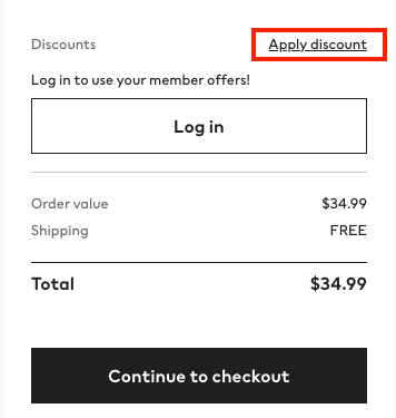 h&m discount code